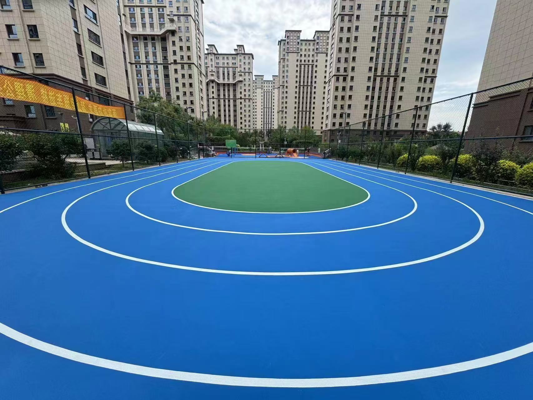 兰州市学校塑胶跑道EPDM地面 - 方案